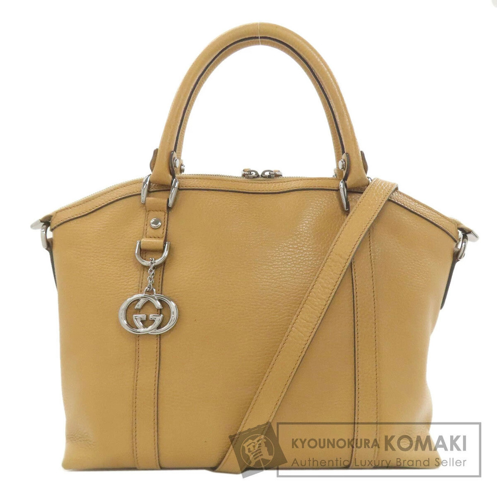 Gucci Interlocking G Tote Bag Leather